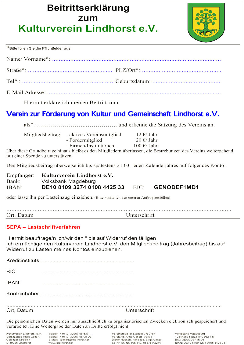 Beitrittserklaerung